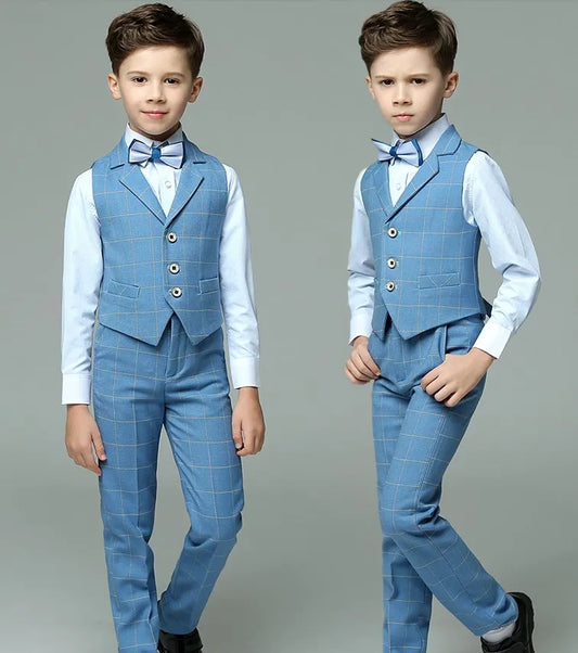 Boys’ 4-Piece Summer Wedding Suit