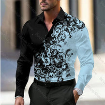 Men’s Floral Style Soft Shirt