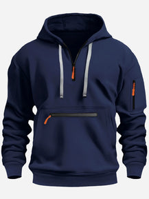 Breathable Men’s Hooded Sports Pullover