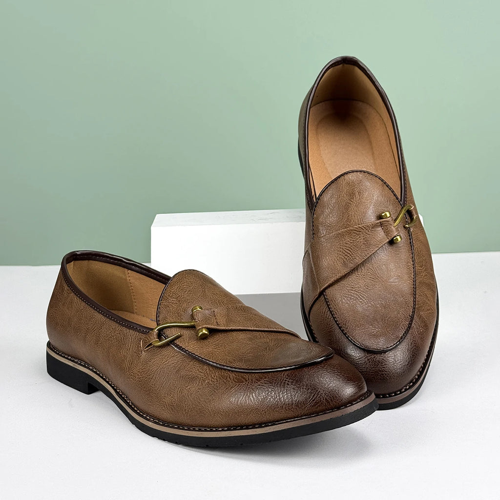 Men’s British Leather Oxford Shoes