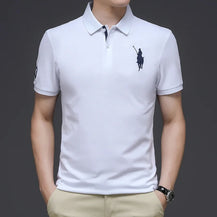 Men’s Luxury Embroidered Polo Shirt