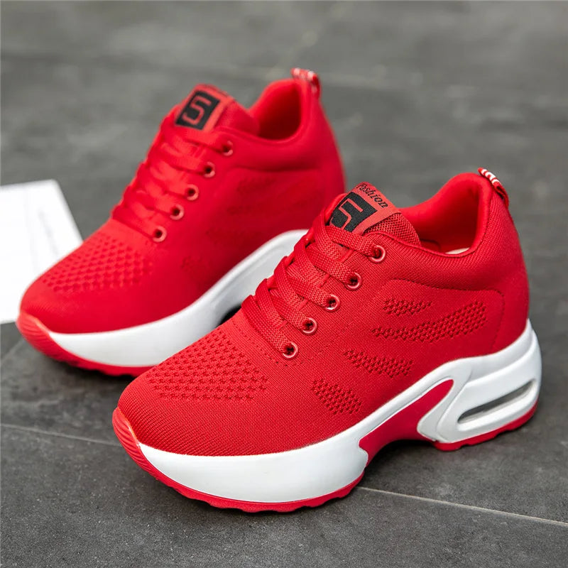 Women's Platform Mesh Breathable Sneakers