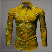 Men’s 3D Lightning Long Sleeve Shirt