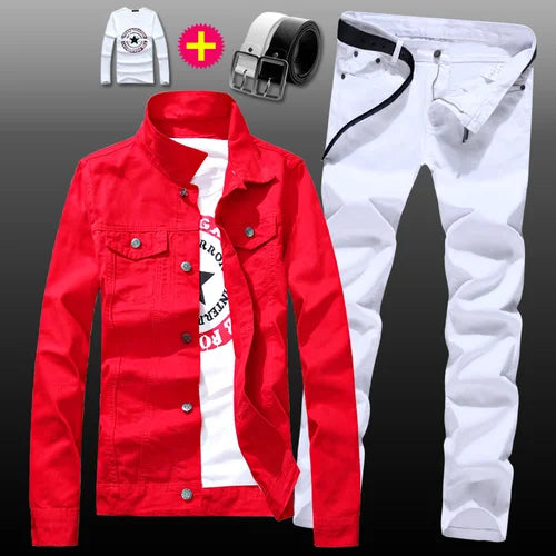 Gpoiled Men’s 2-Piece Denim Set