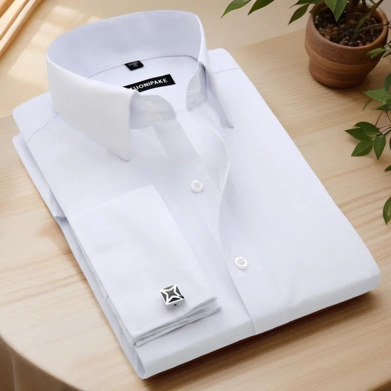 French cufflinks shirt for Men