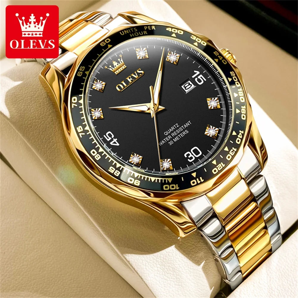 OLEVS Men's Luxury Quartz Watch
