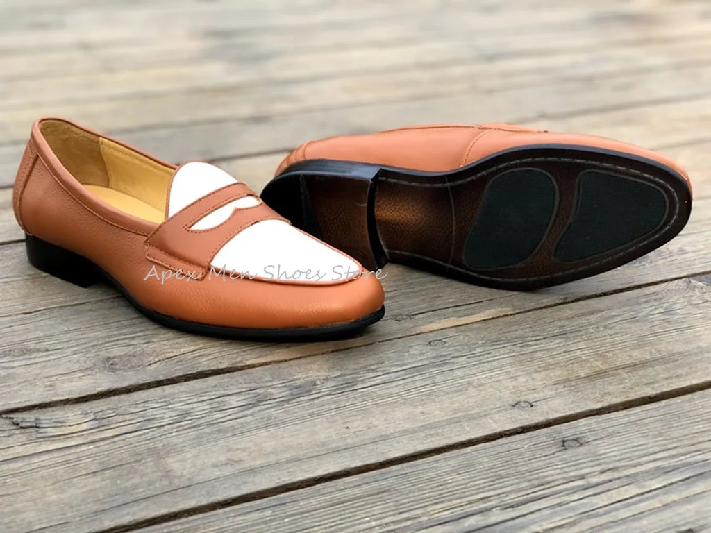 Men's Handmade Genuine Leather Loafers