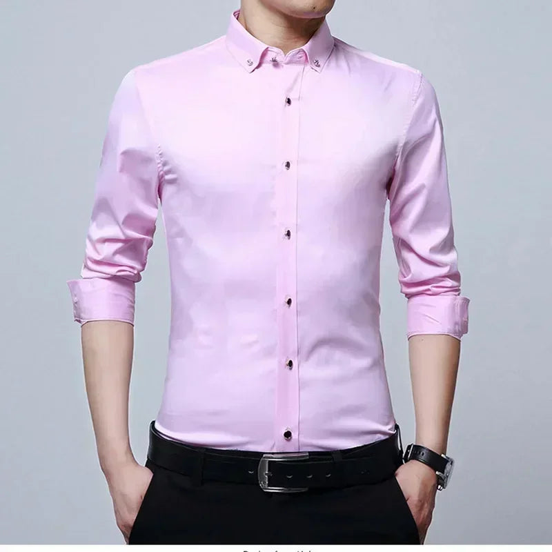 Men’s Luxury Casual Dress Shirt