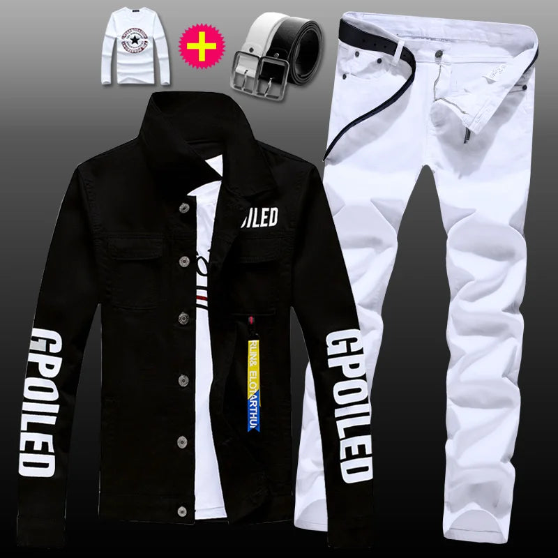 Gpoiled Men’s 2-Piece Denim Set