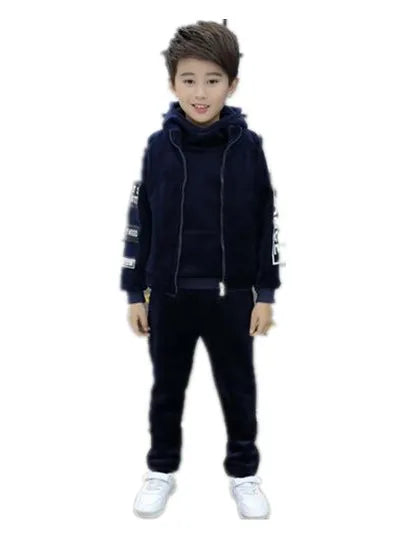 Stylish Thickened Winter Suit for Boys