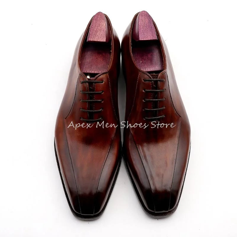 Handmade & Professional Brown Leather Shoes for Men