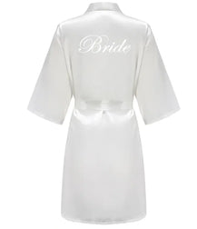 Women’s Elegant Rose Gold Bridal Party Robes