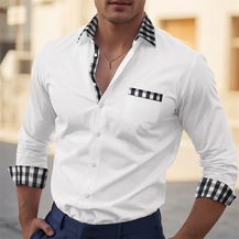 Men’s Modern Business Shirt for Office & Socials