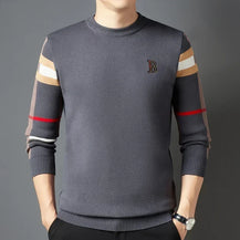 Warm Men’s Sweater Pullover for Winter