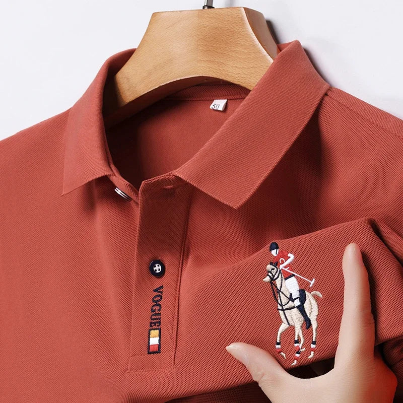 Premium Men’s Embroidered Polo Shirt