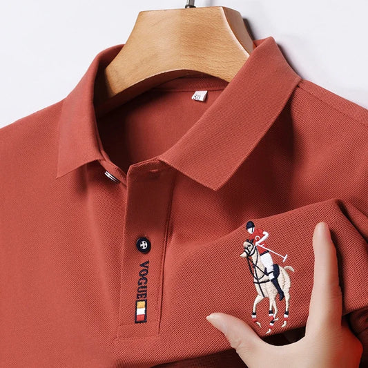 Premium Men’s Embroidered Polo Shirt
