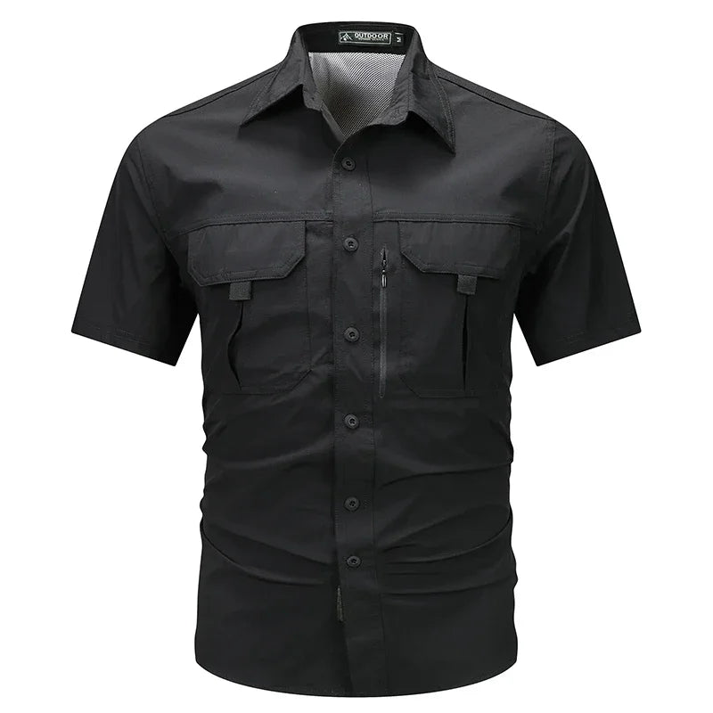 Men’s Breathable Tactical Work Shirt