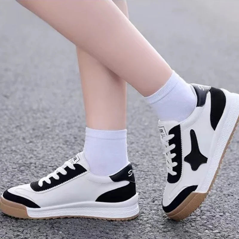 Kids' White Fashion Board Shoes