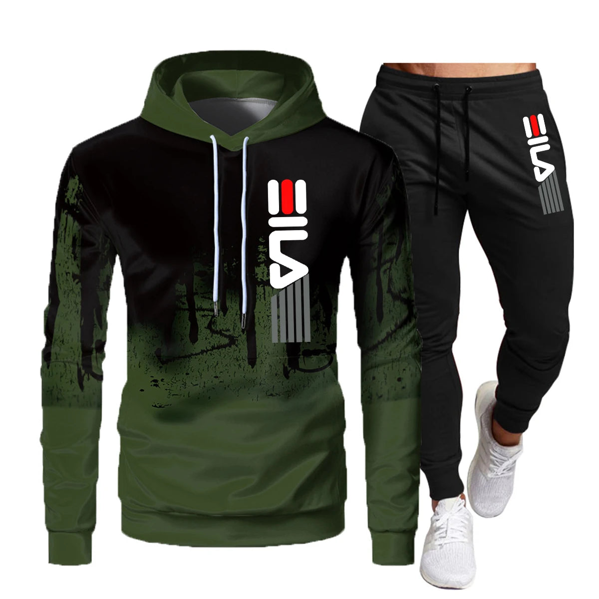 Autumn and Winter Hoodie Suit Men's Fashion