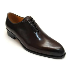 Men’s Coffee Tanned Polished Leather Shoes