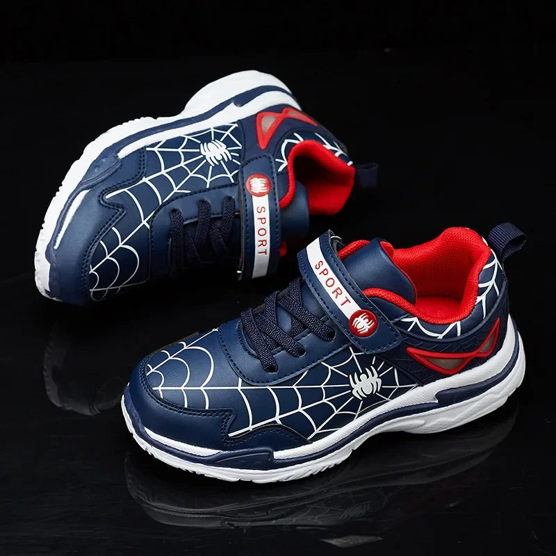 Premium PU Leather Sports Shoes for Kids
