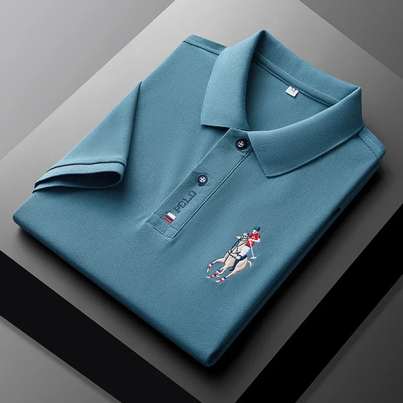 Premium Men’s Embroidered Polo Shirt