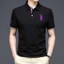 Men’s Luxury Embroidered Polo Shirt