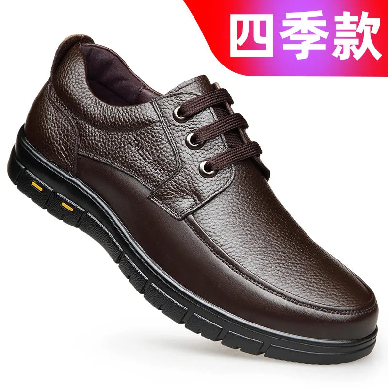 Men’s Warm and Comfortable Leather Shoes