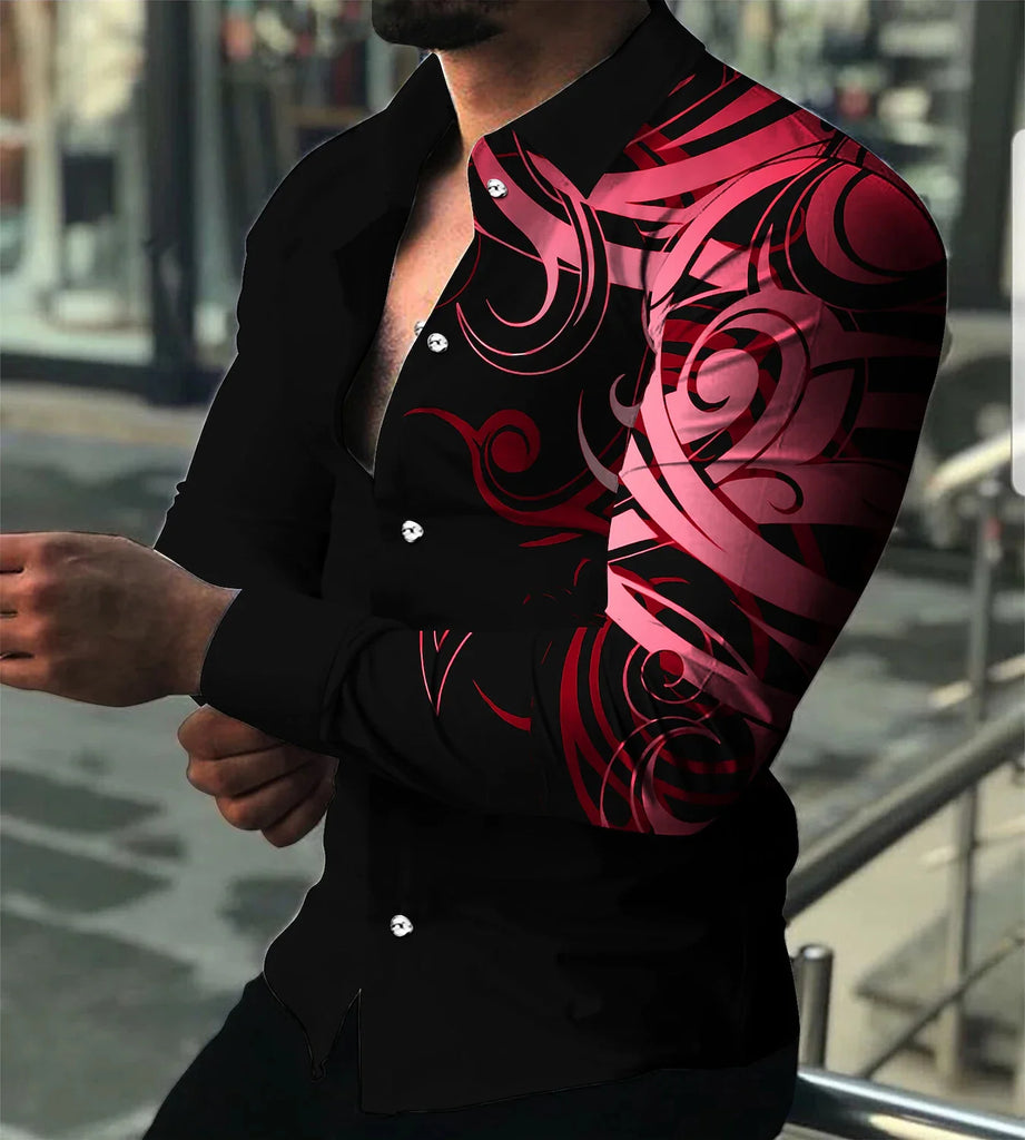 Men’s Luxury Single Breasted Shirt