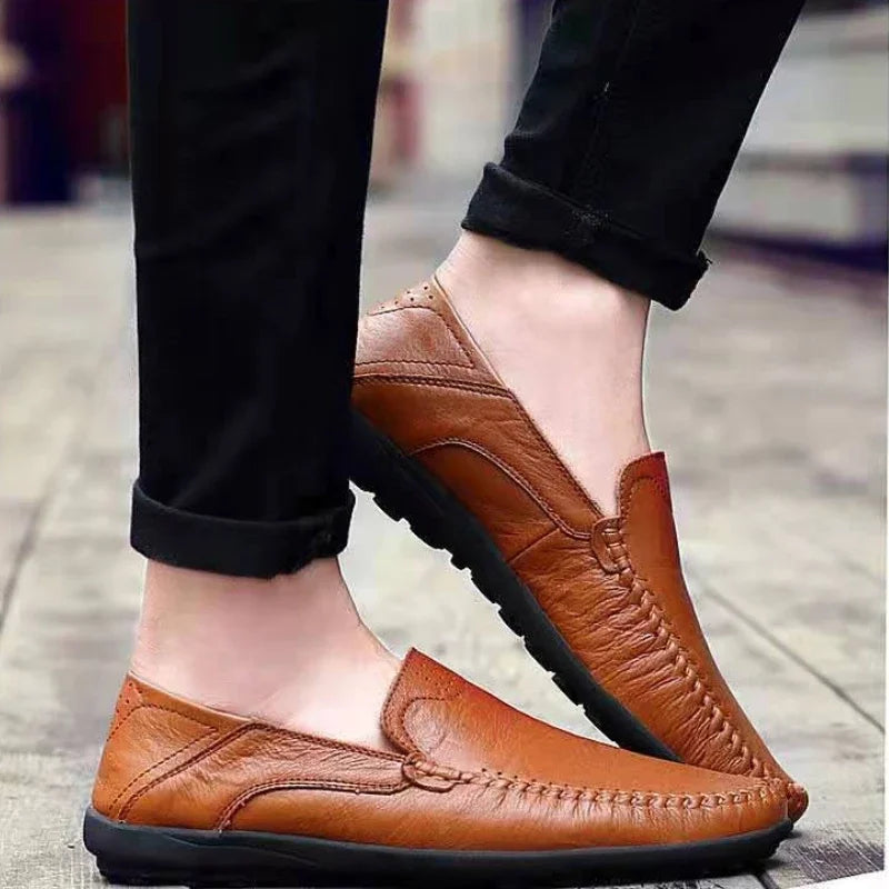 Men’s Height Enhancing Classic Leather Loafers
