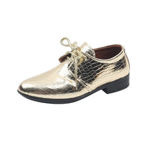 Boys' Flexible Non-Slip Leather Shoes