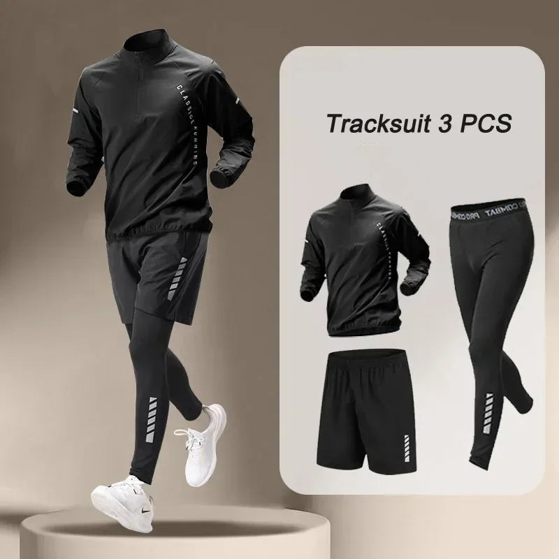 Men’s Quick-Dry Jogging Track Suit