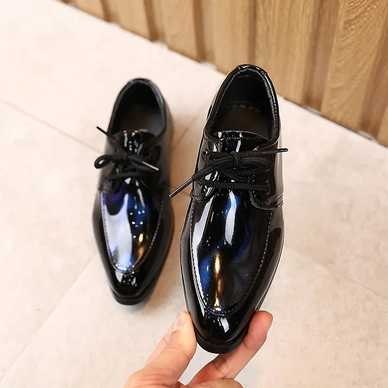Kids Formal Patent Leather Shoes