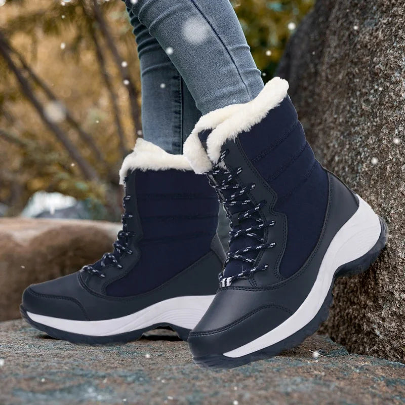 Women’s Platform Snow Boots for Winter
