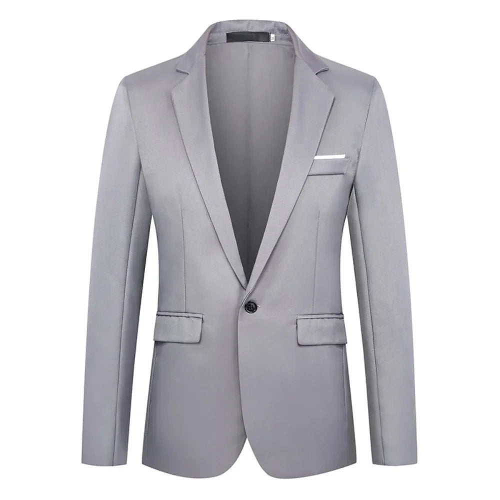 Men’s Elegant Slim Fit Business Suit