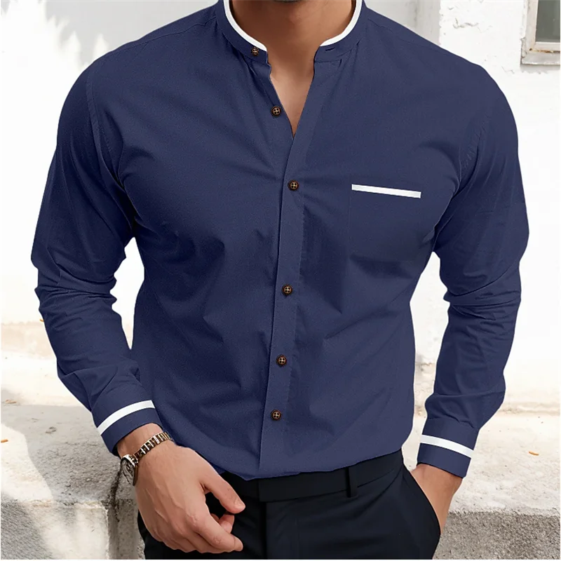 Men’s Modern Business Shirt for Office & Socials