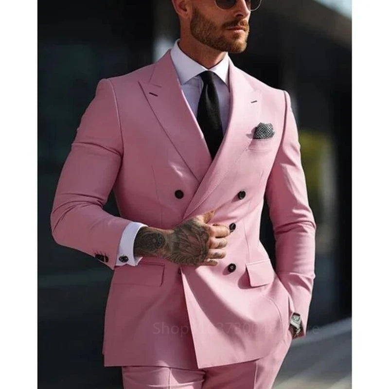 Men’s Elegant Groom Suit for Wedding