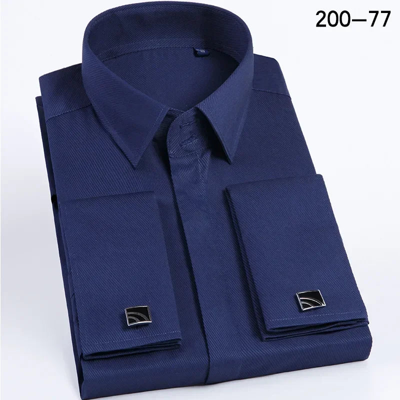 Men’s French Cufflinks Dress Shirt