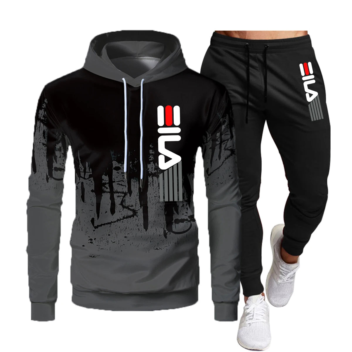 Autumn and Winter Hoodie Suit Men's Fashion