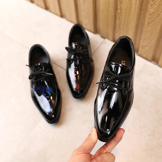Kids Formal Patent Leather Shoes