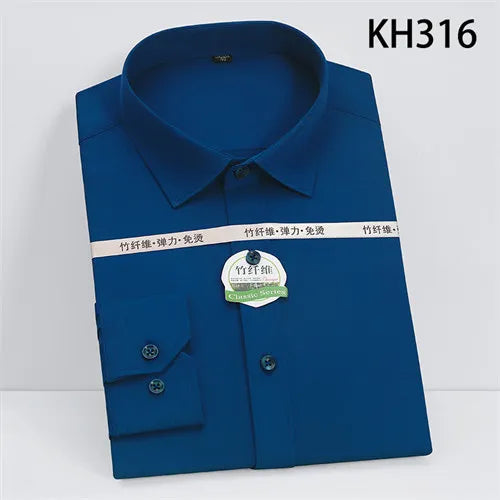 Men’s Solid Color Long Sleeve Shirt