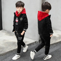 Stylish Thickened Winter Suit for Boys