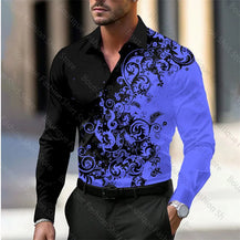 Men’s Floral Style Soft Shirt