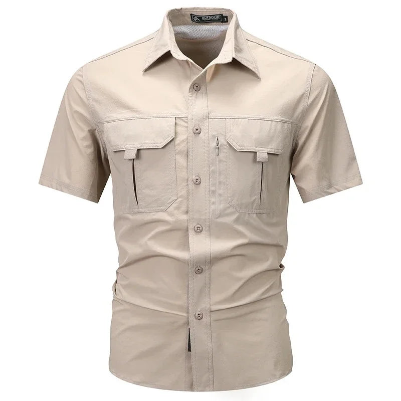 Men’s Breathable Tactical Work Shirt