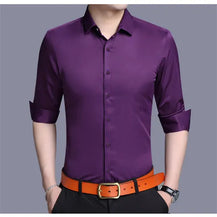 Men’s Solid Color Long Sleeve Shirt