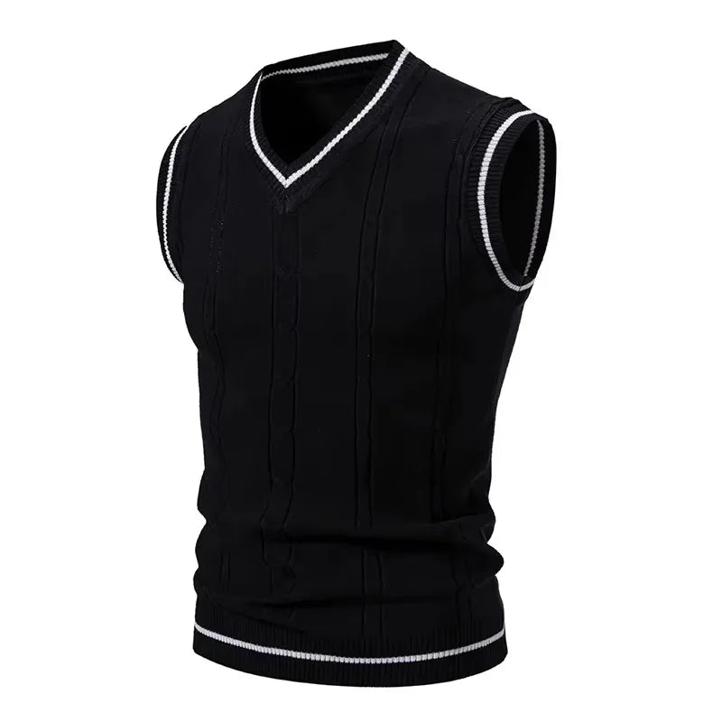 Men's Warm Knitted Sweater Vest