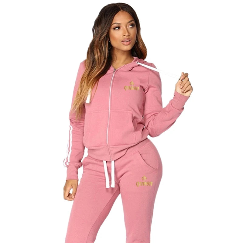 Women’s Sports Hoodie & Pants Set