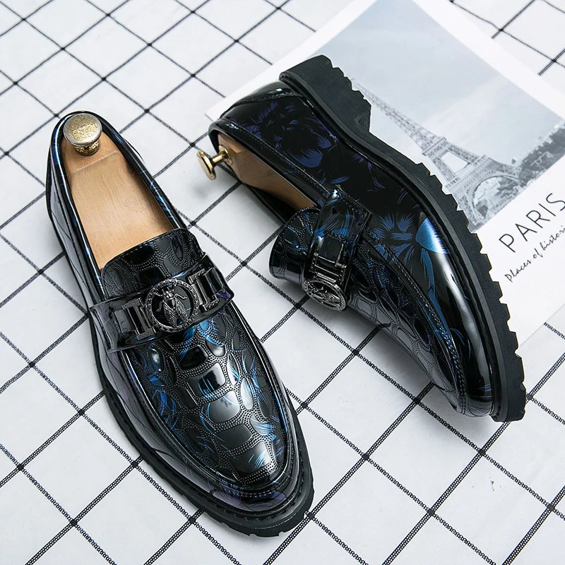 Men’s Italian Style Luxury Leather Loafer Shoes