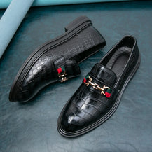 Men’s Italian Style Luxury Leather Loafer Shoes