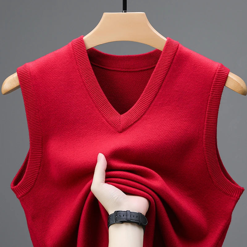 Stylish Men’s Wool Cashmere Vest